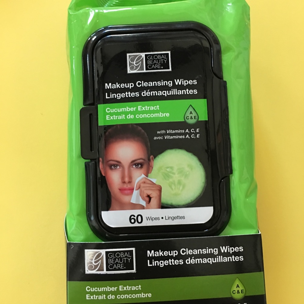 Makeup Cleansing Wipes Cucumber Extract